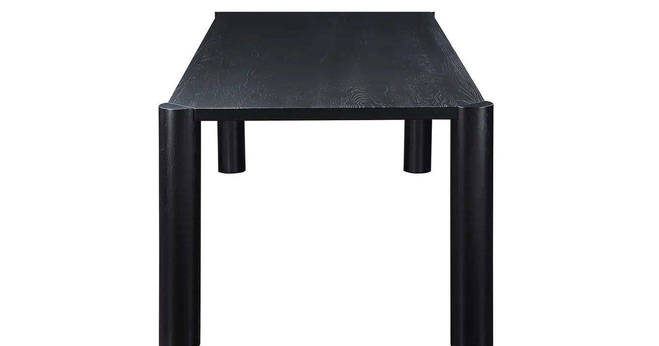 Post Dining Table: Product Side View