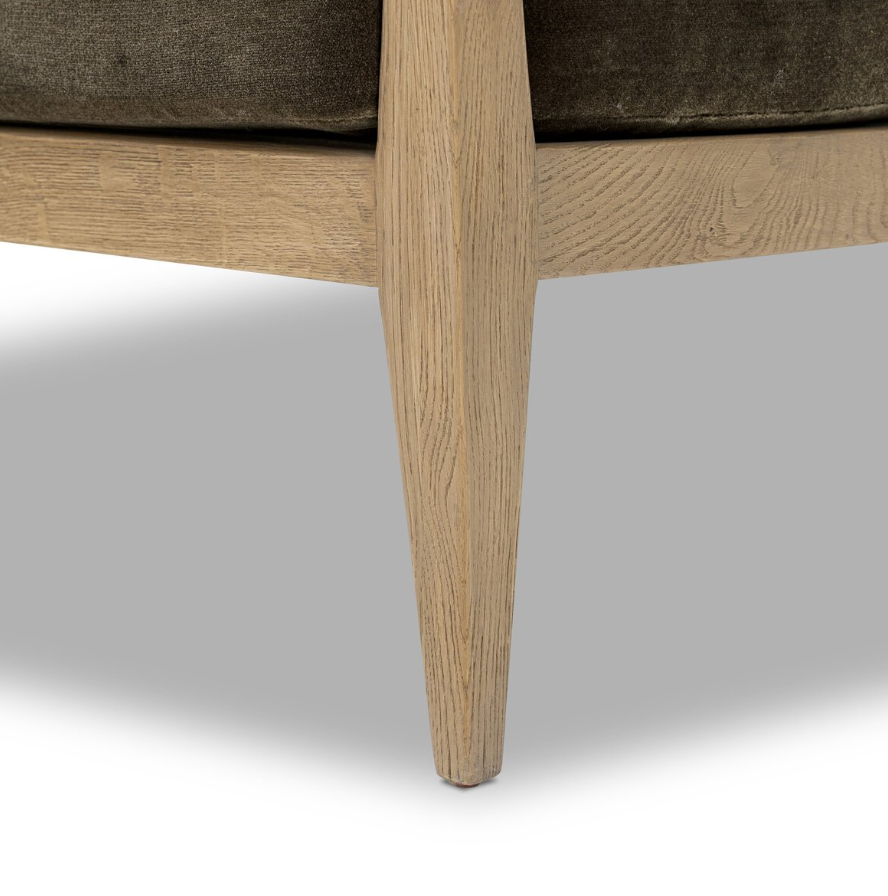 Amber Lewis X Four Hands Sedoni Chair: Product Legs View