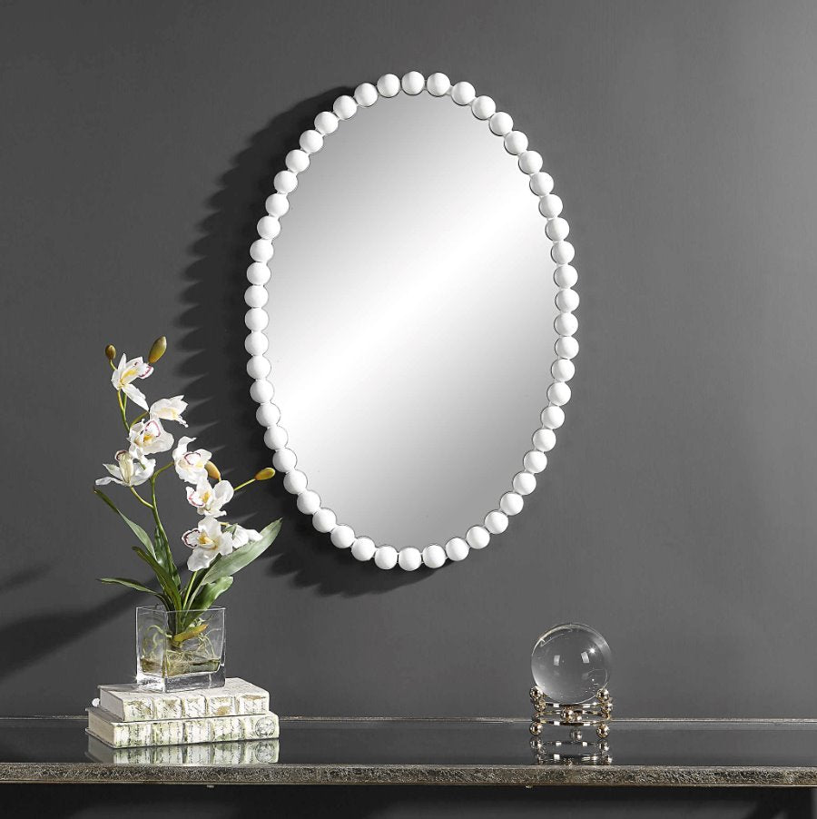 Serna Oval Mirror: Product Style View