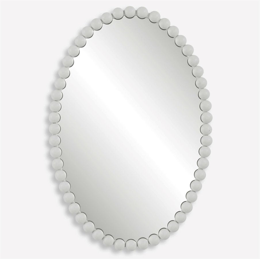 Serna Oval Mirror: Available at City Home PDX