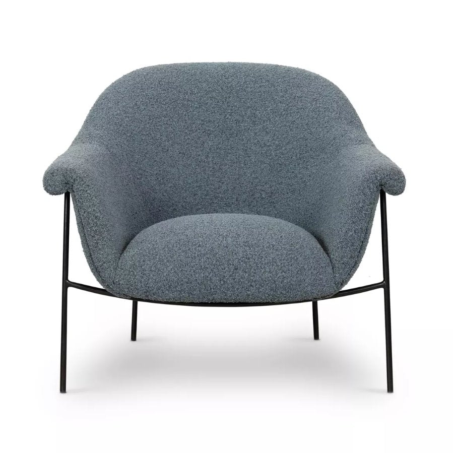 Suerte Chair in Knoll Sky: Available at City Home PDX