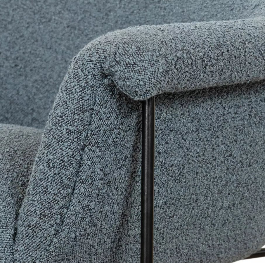 Suerte Chair in Knoll Sky: Up-Close Product View