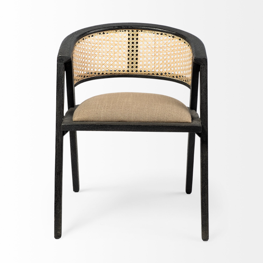 Tabitha Dining Chair-Black: Available at City Home PDX