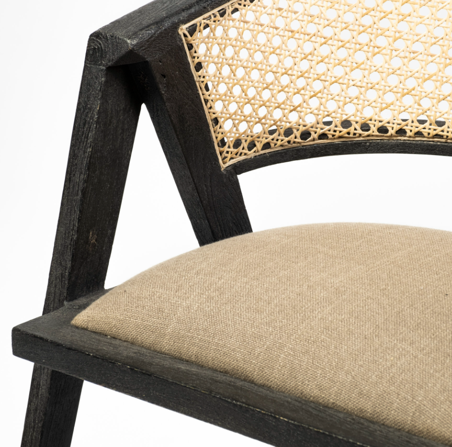 Tabitha Dining Chair-Black: Product Seating View