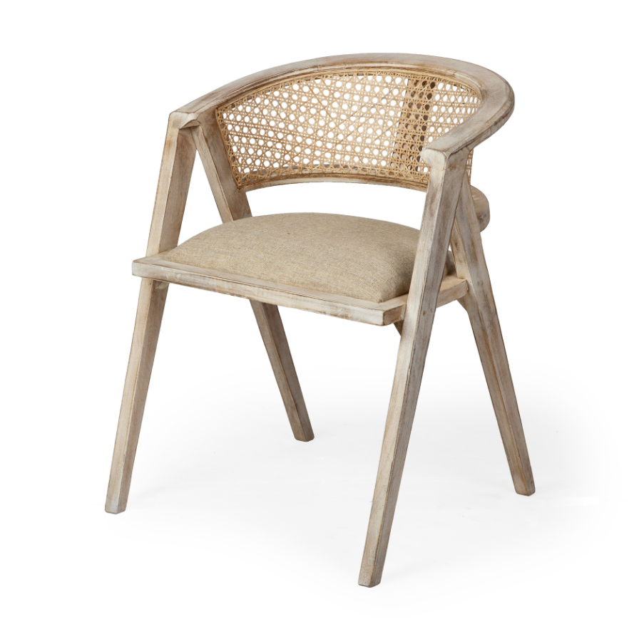 Tabitha Dining Chair-Blonde: Product View