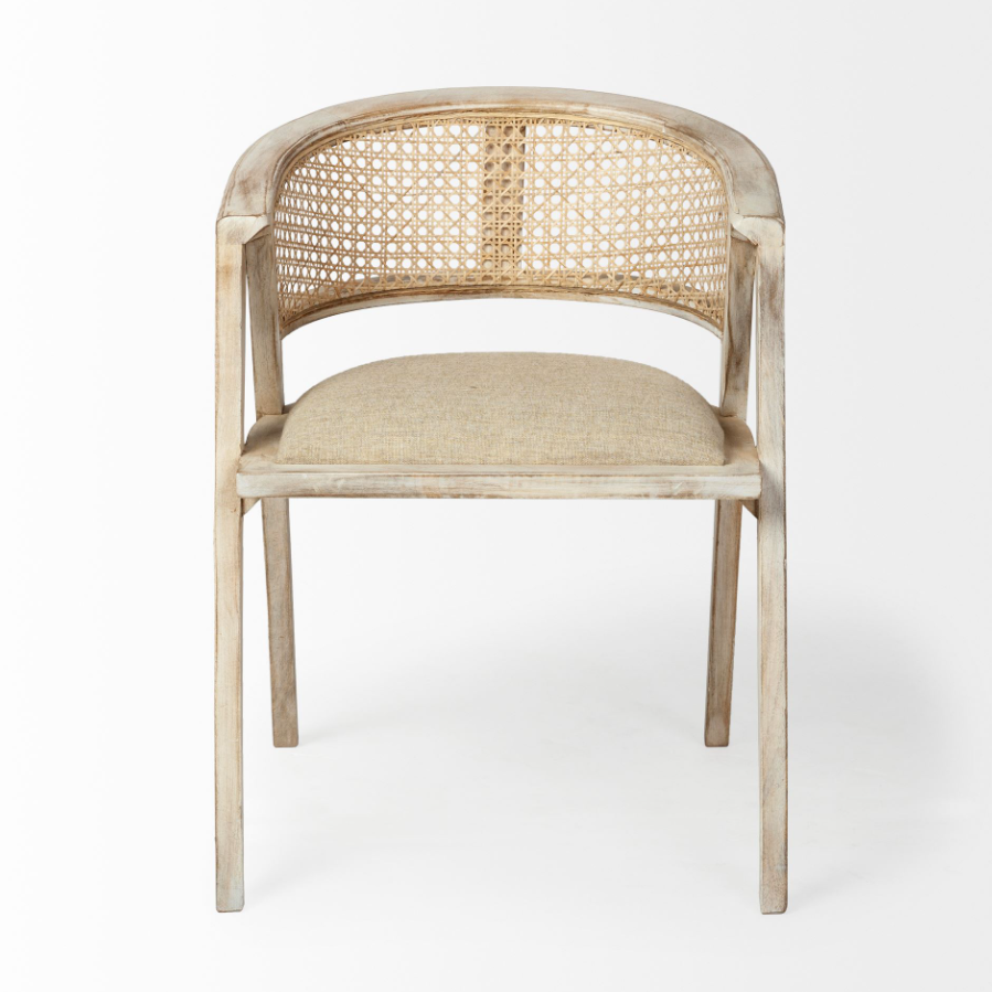 Tabitha Dining Chair-Blonde: Available at City Home PDX