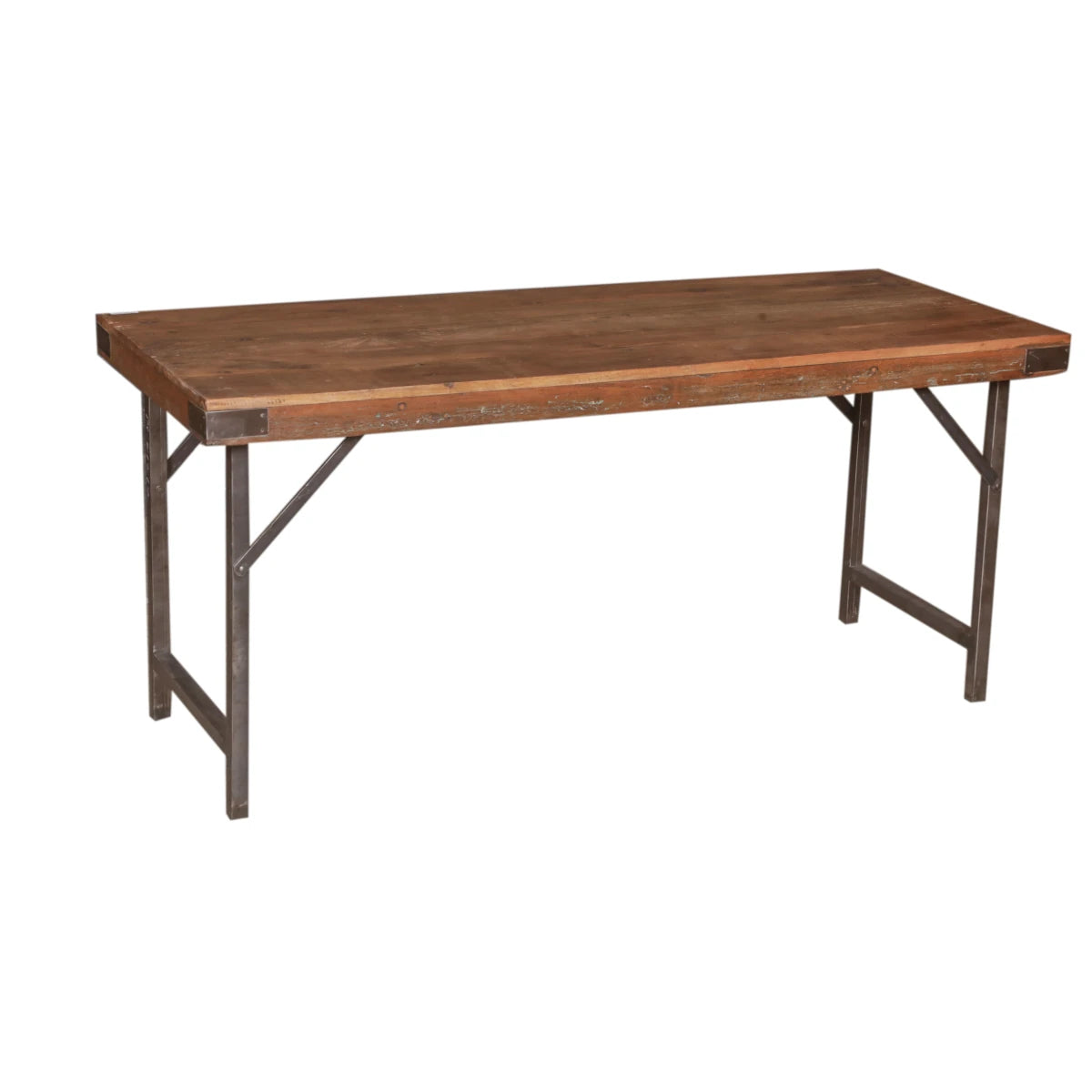 Handmade Teak/Iron Wedding Table-Style B: Product View