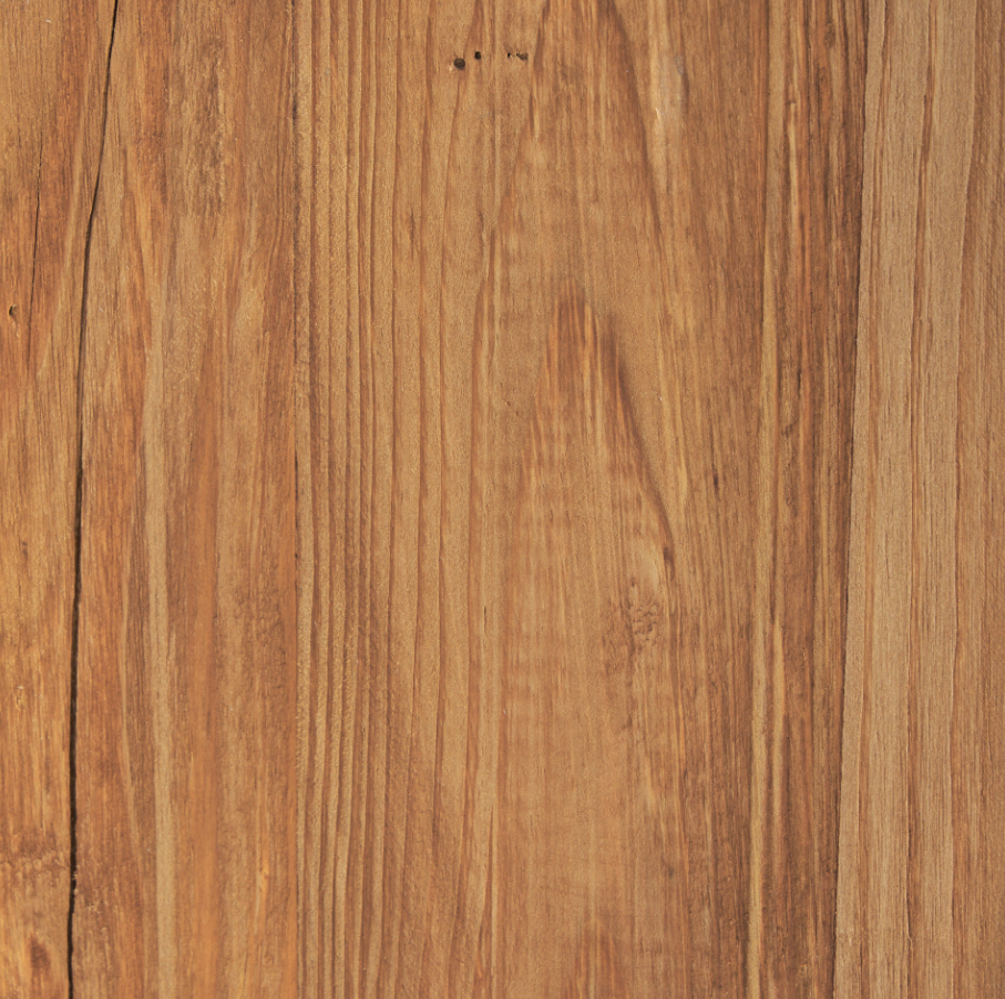 Tabor Media Coffee Table: Wood Finish View