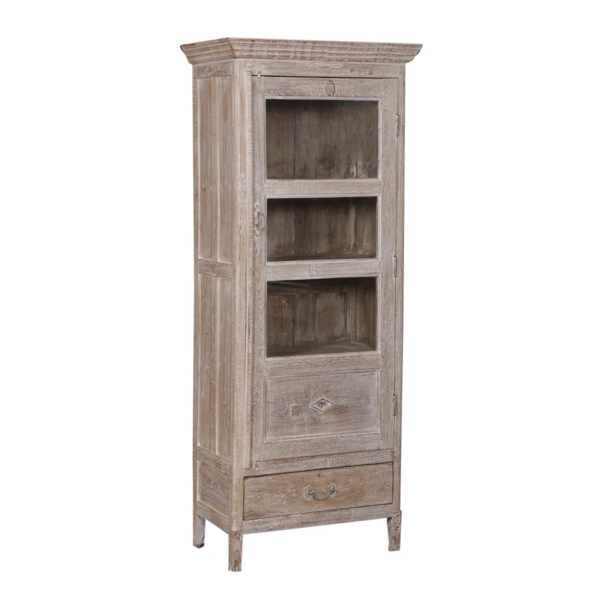 Distressed Tall Cabinet: Available at City Home PDX