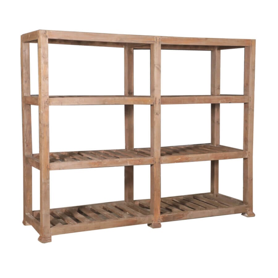 Teak Rack Style Two: Available at City Home PDX