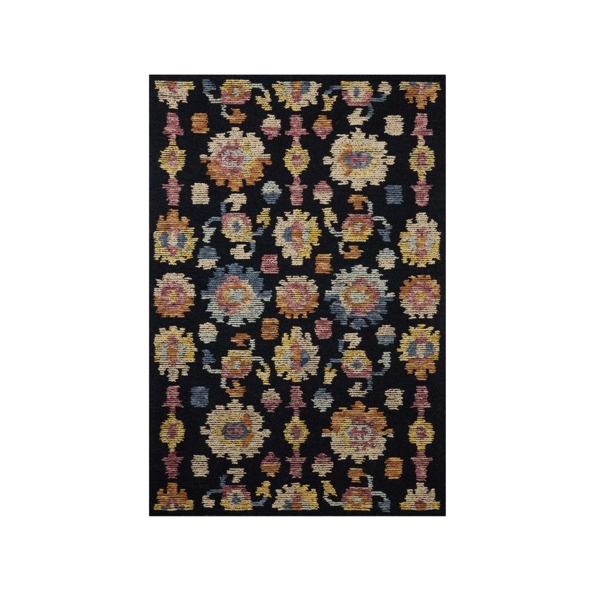 Tilly Rug in Midnight/Multi: Available at City Home PDX