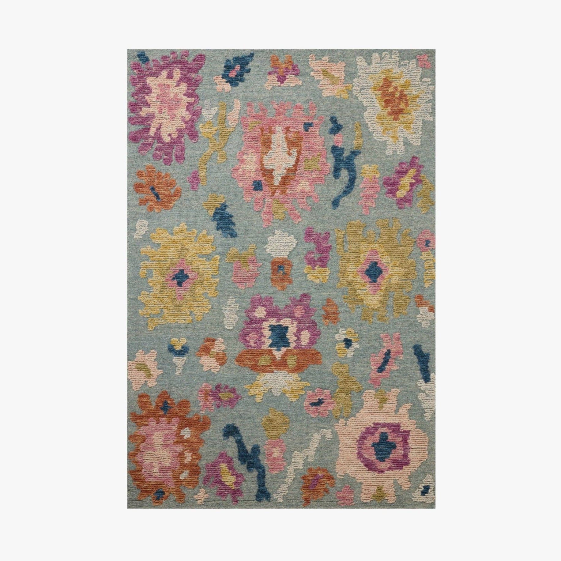 Tilly Rug in Spa/Multi: Available at City Home PDX