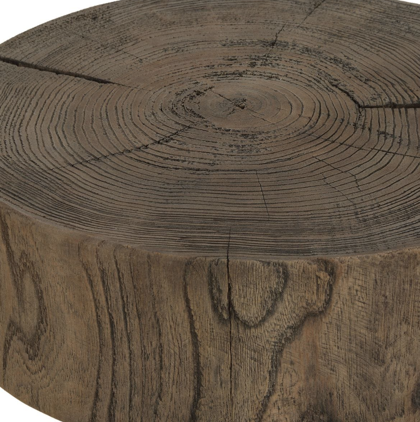 Tree Trails Accent Table: Tabletop View
