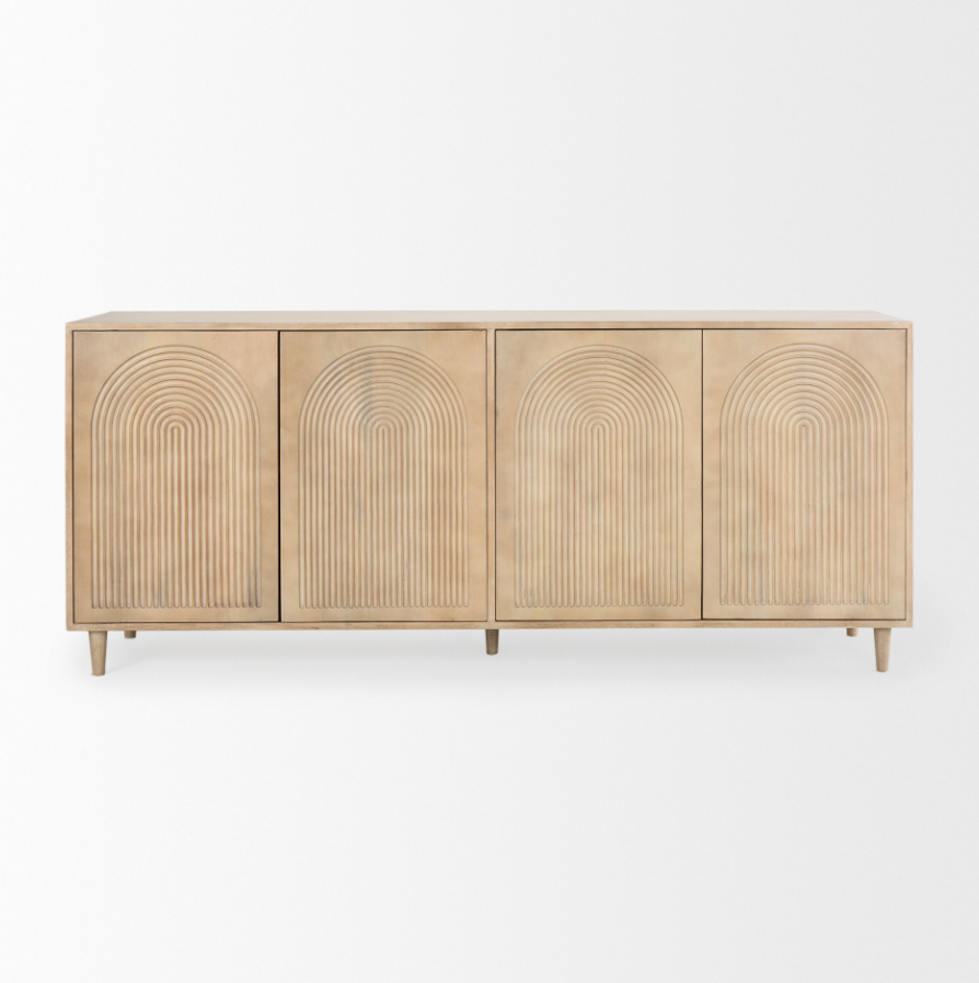 Tucker Four-Door Sideboard: Available at City Home PDX