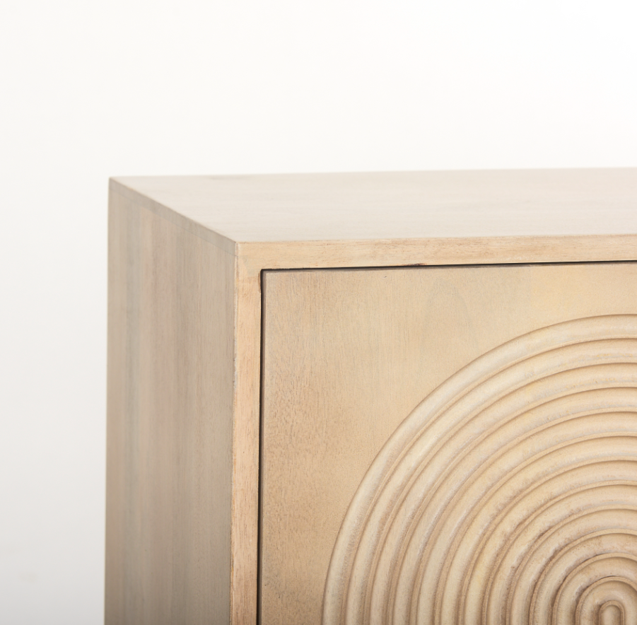 Tucker Four-Door Sideboard: Product Corner View