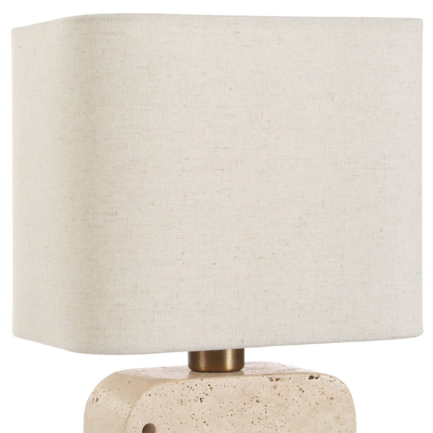 Tusk Accent Lamp: Hardback Fabric Shade View