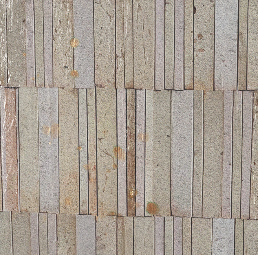 Terracotta Wall Art: Up-Close Print View