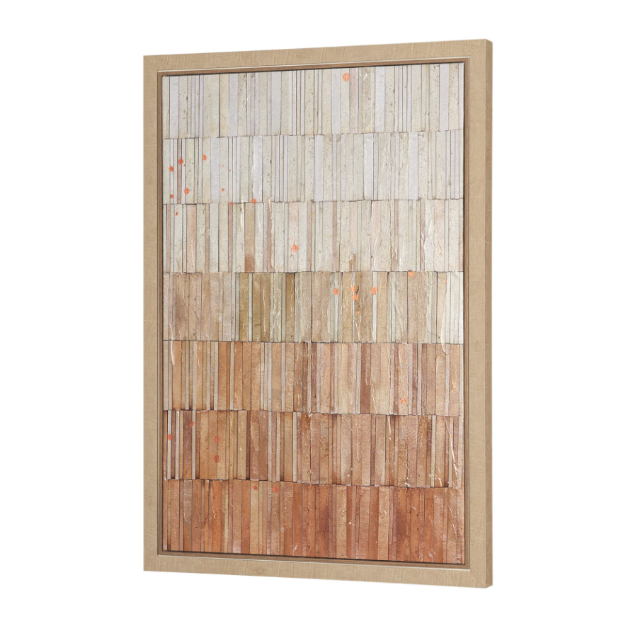 Terracotta Wall Art-Style III: Product Side View