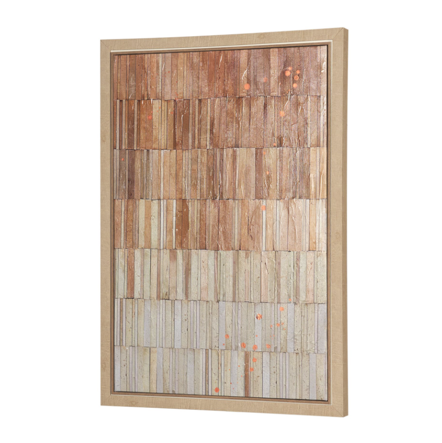 Terracotta Wall Art-Style II: Product Side View