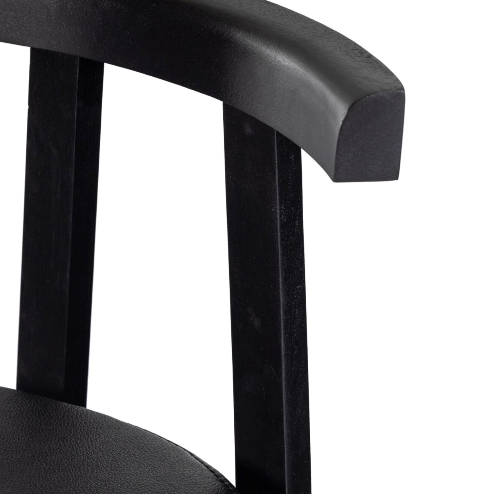 Tex Counter Stool: Backrest View
