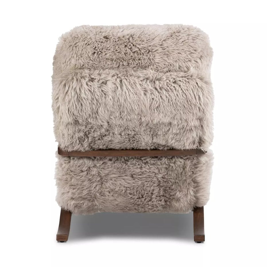 Mongolian Fur: Product Back View