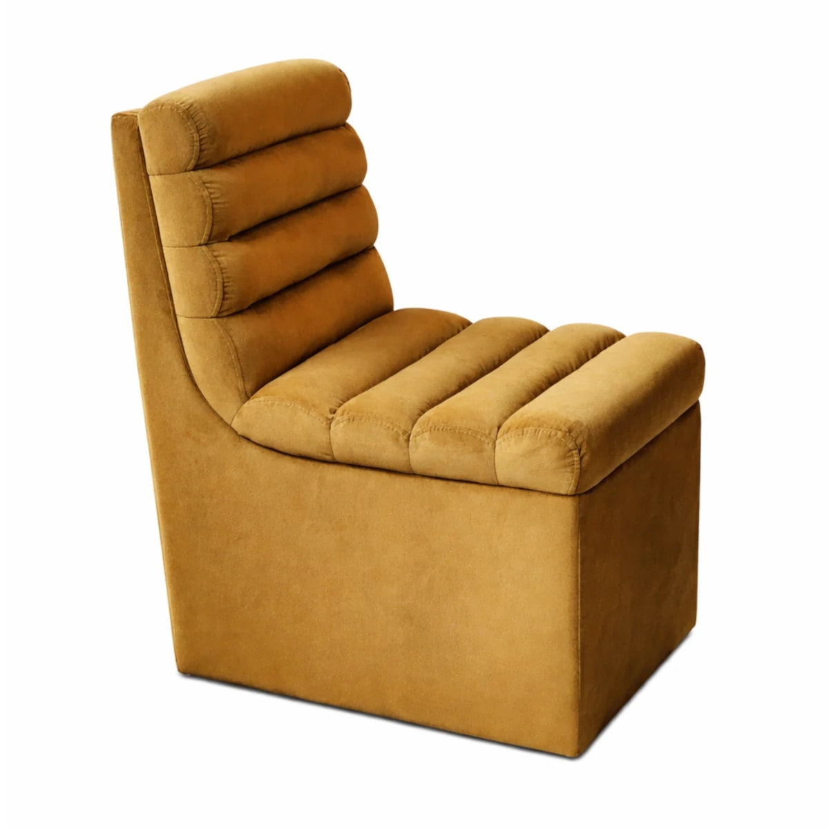 Twiggy Armless Dining Chair-Soren Ochre: Available at City Home PDX