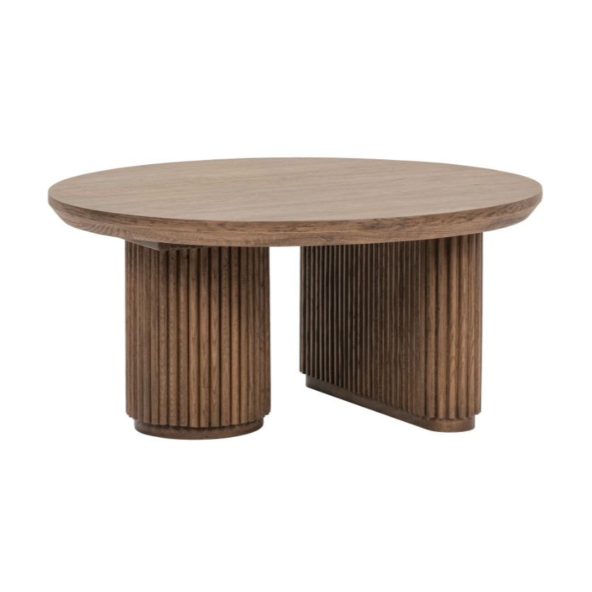 Vander Round Coffee Table: Front Product View