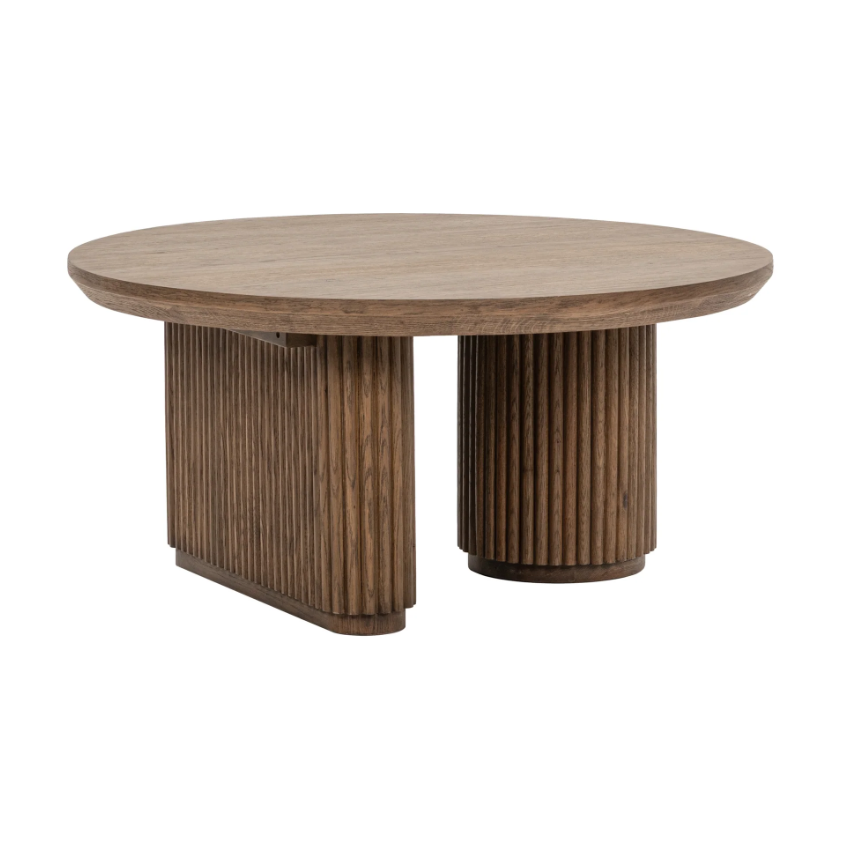 Vander Round Coffee Table: Product Quarter View