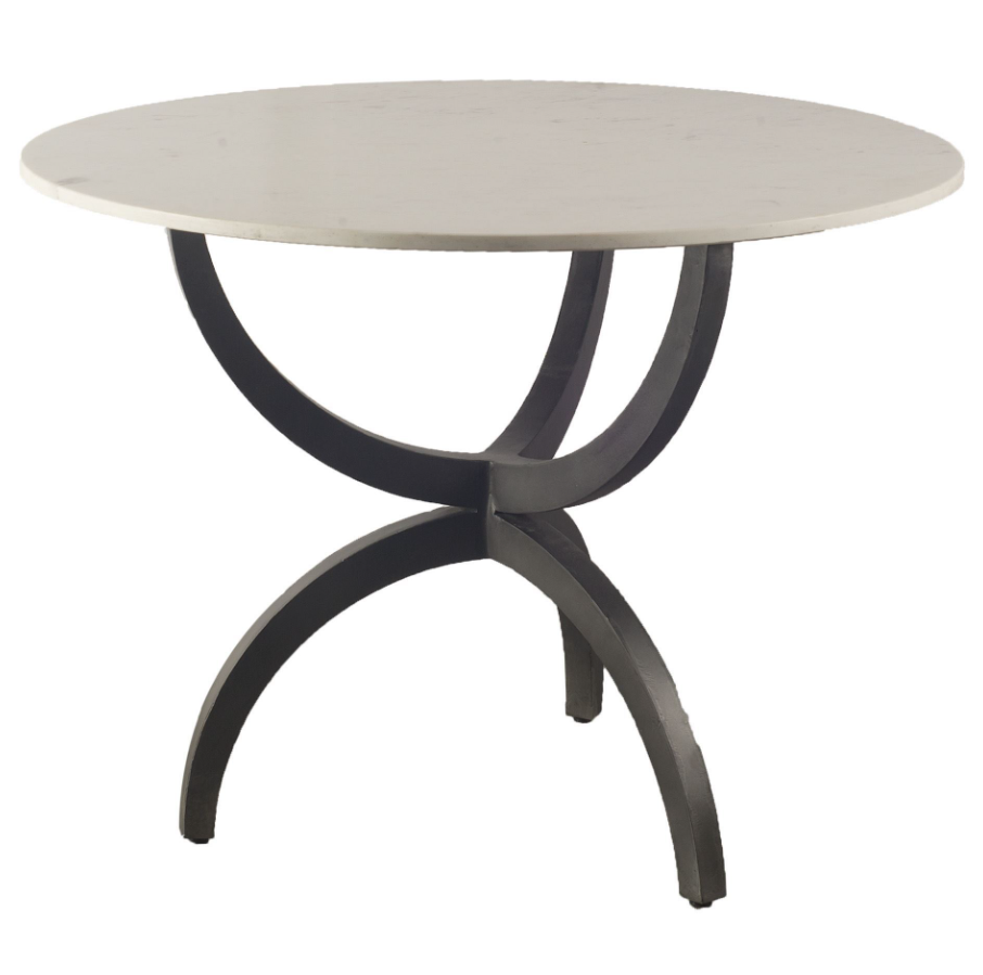 Veneto 40" Round Dining Table: Available at City Home PDX