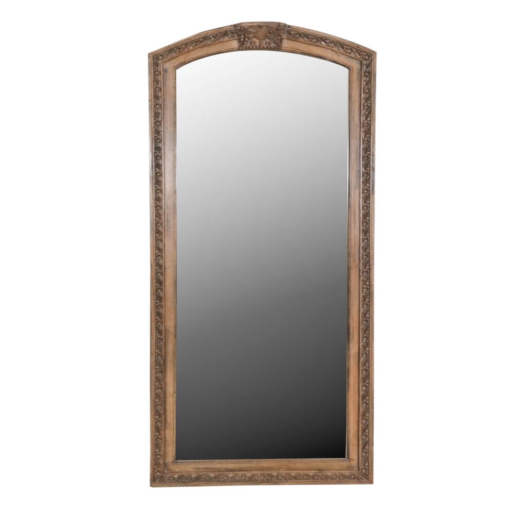 Teak Frame with Mirror Style Two: Vintage and Reclaimed Available at City Home PDX