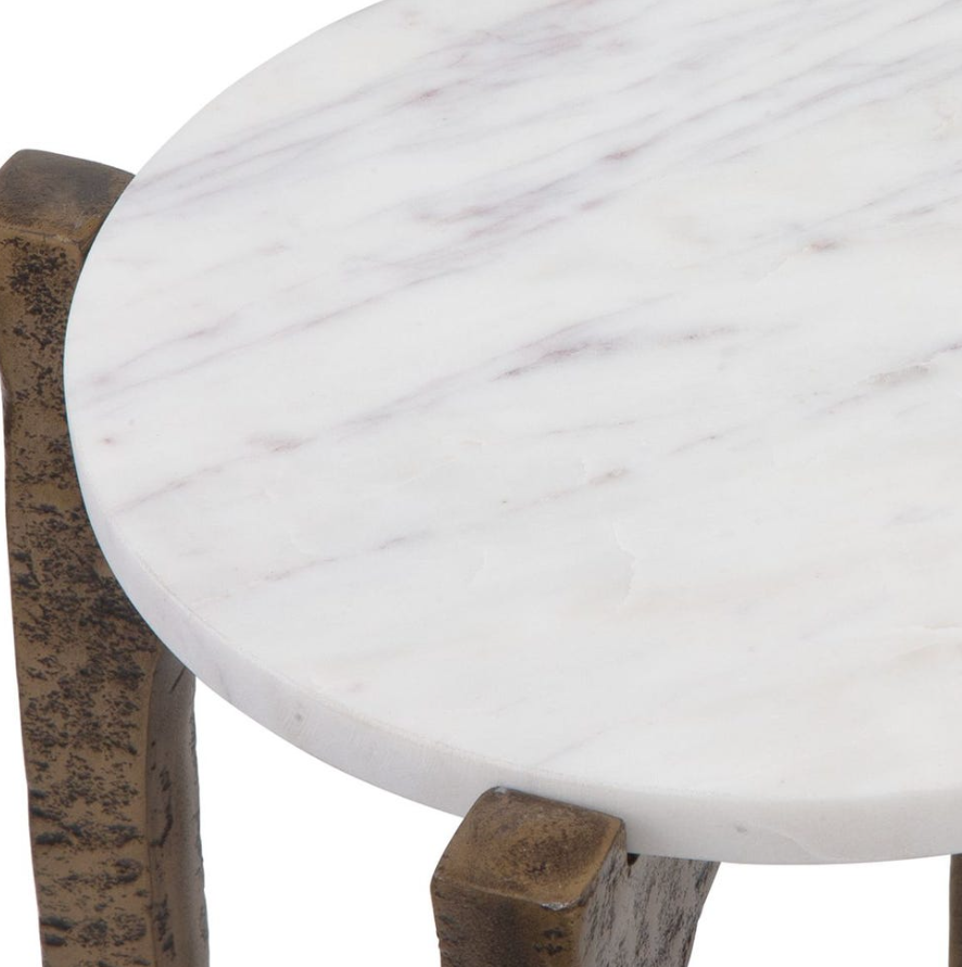 Vivi Drink Table: Tabletop Product Corner View