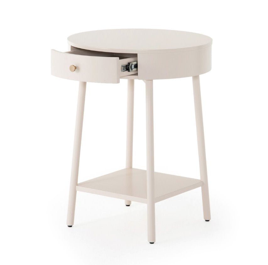 Van Nightstand: Open Drawer View