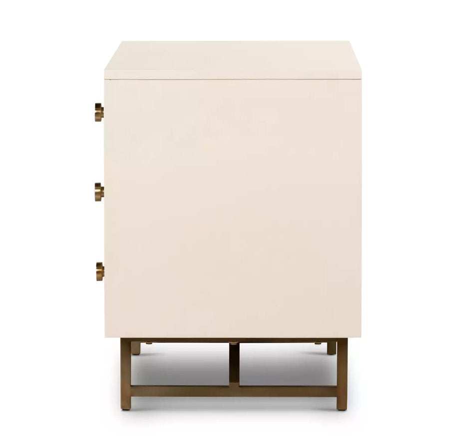Van Rectangular Nightstand: Product Side View