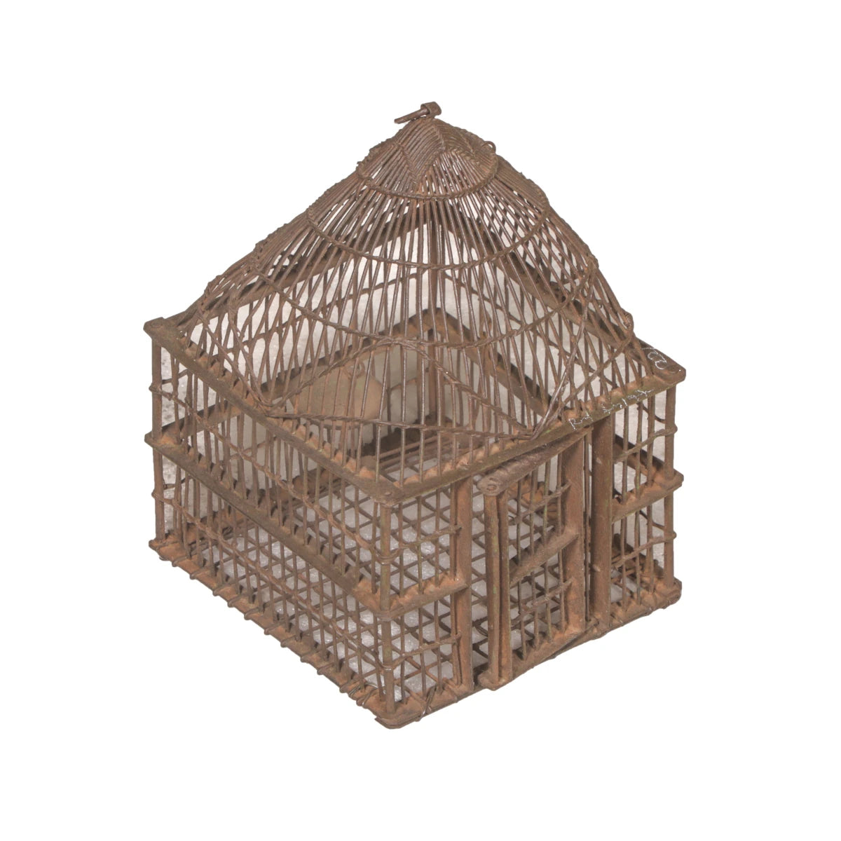 Vintage Iron Bird Cage-Style C: Product View