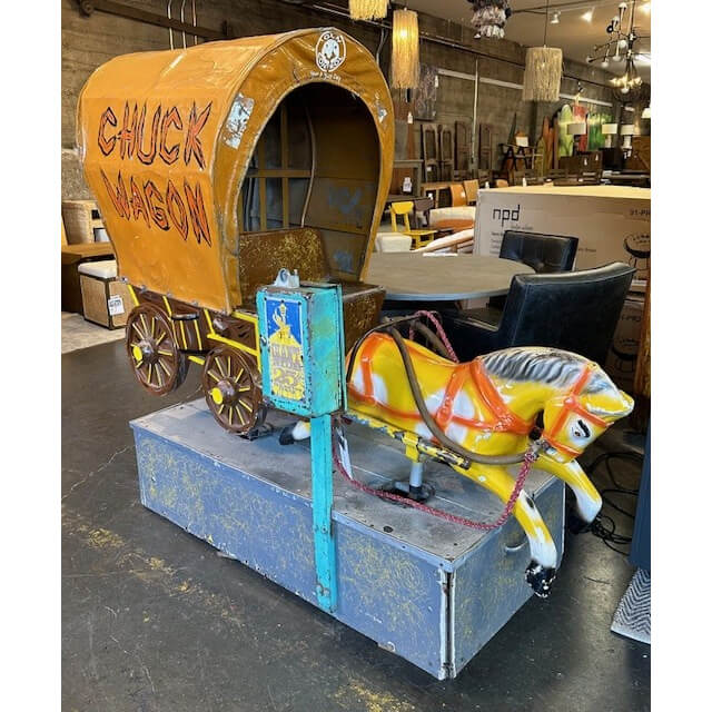 Vintage Chuckwagon Ride - shop vintage decor at the City Home Outlet