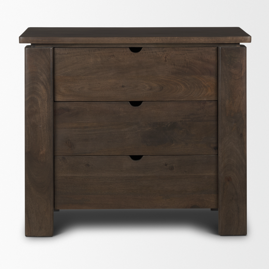 Wallen 3 Drawer Cabinet: Front Product View