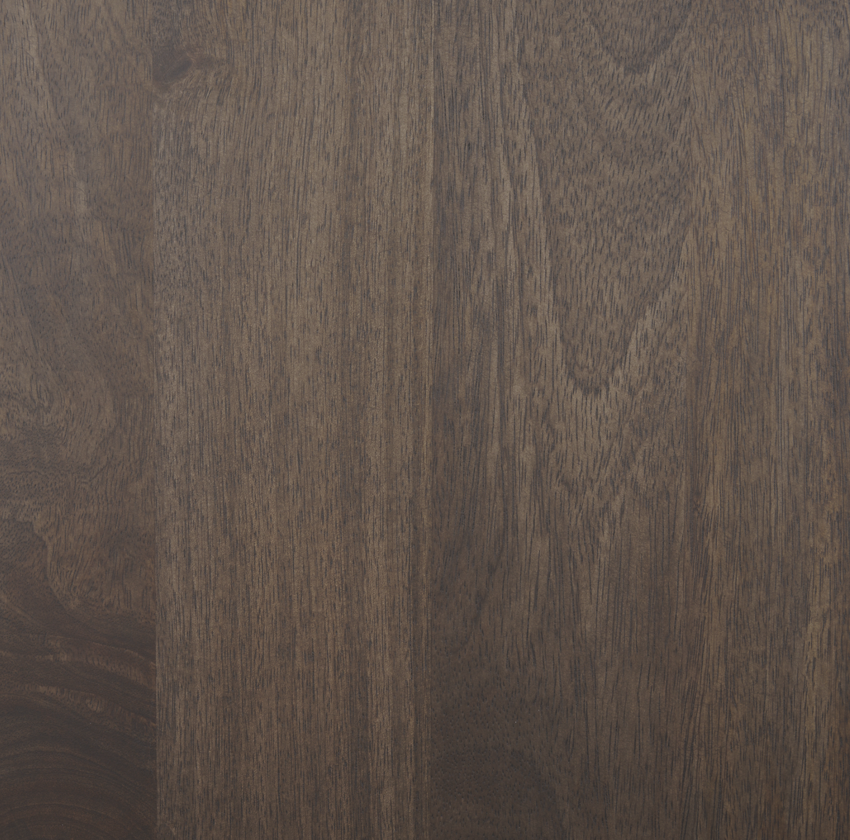 Wallen Curio Cabinet: Mango Wood Dark Brown Finish