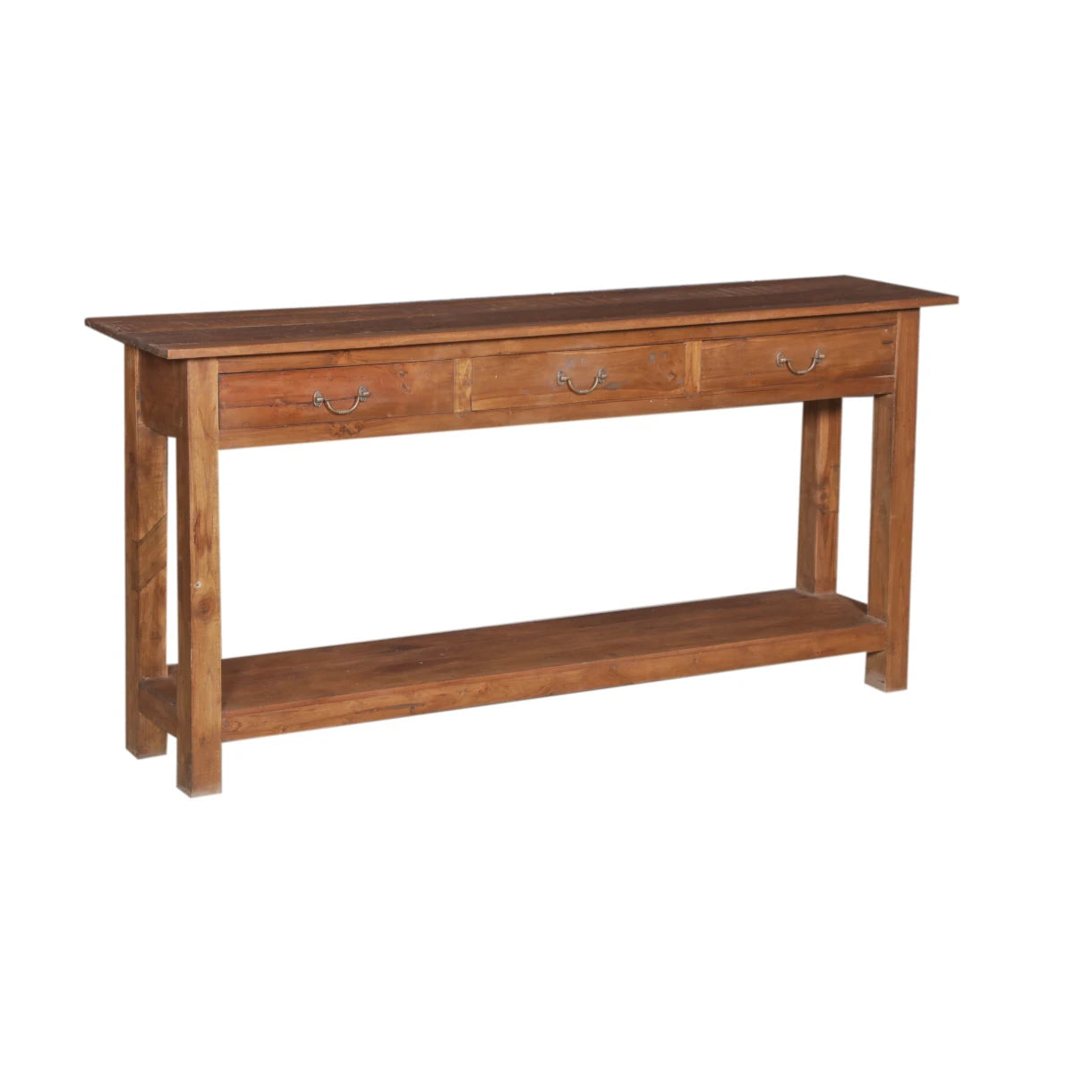 Teak Console Table: Available at City Home PDX