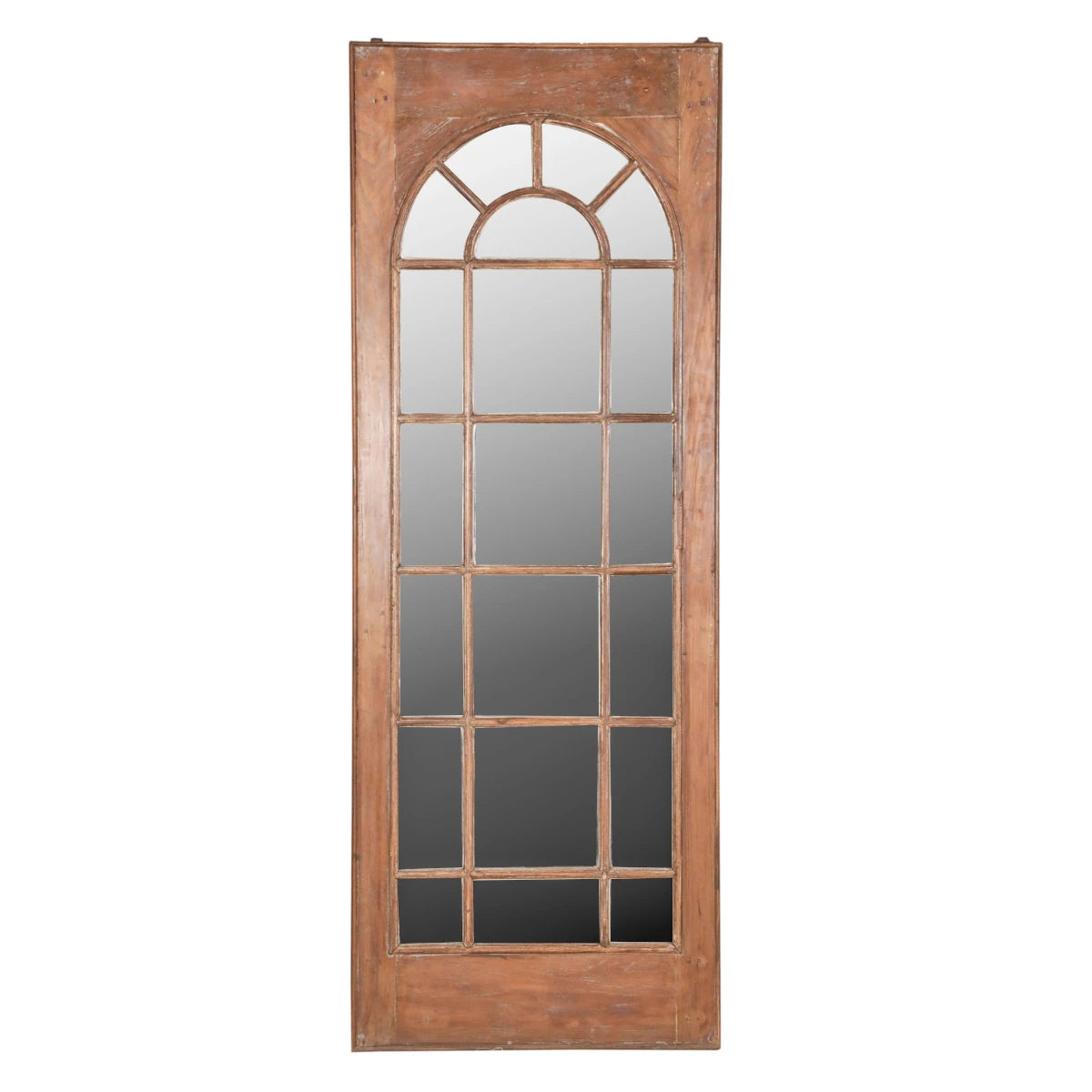 Teak Framed Mirror: Available at City Home PDX