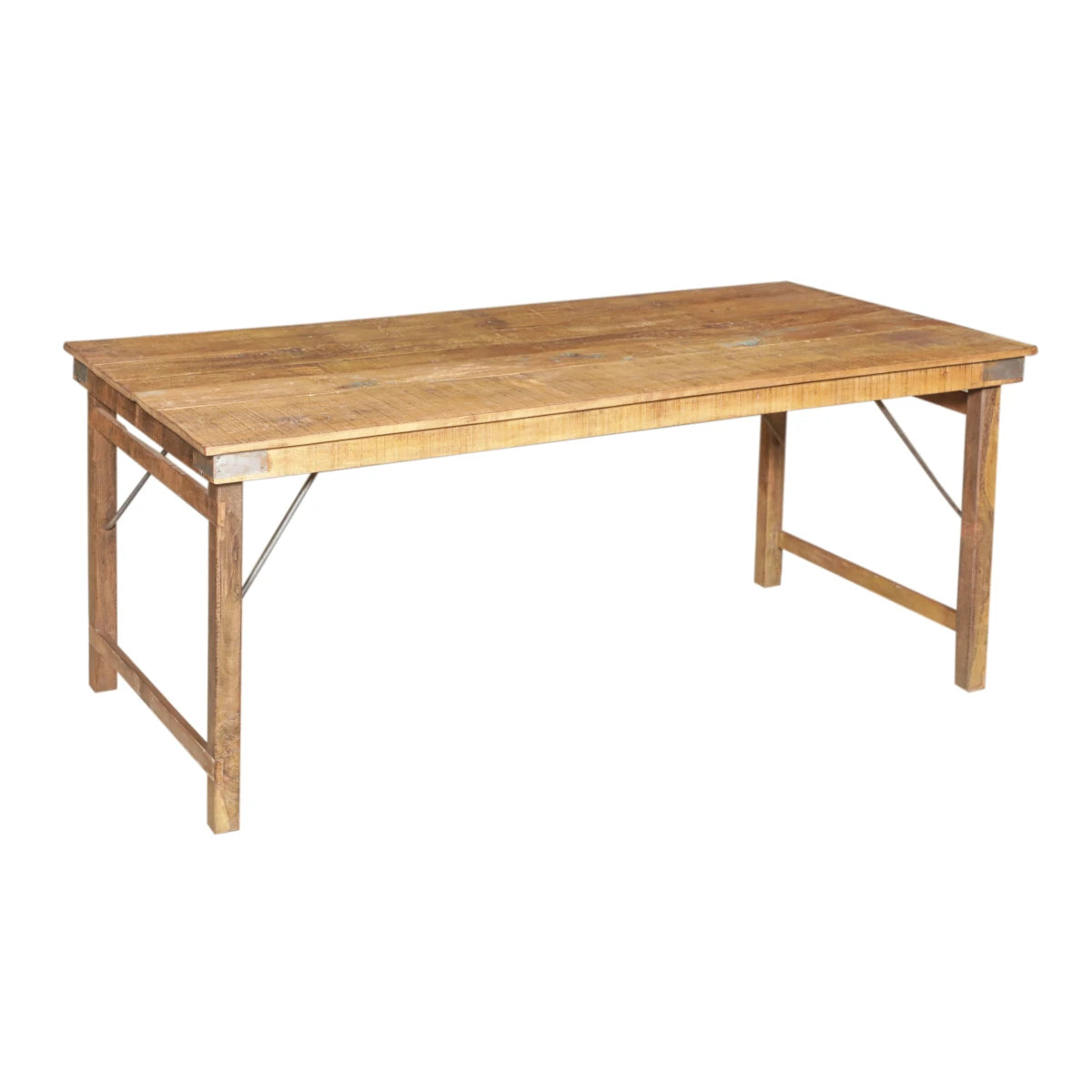Handcrafted Teak Wedding Table: Available at City Home PDX