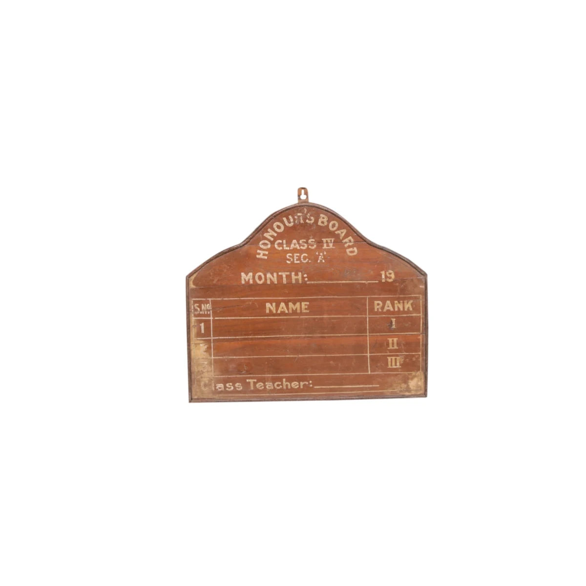 Artisan Wooden Panel: Product Style 1 View