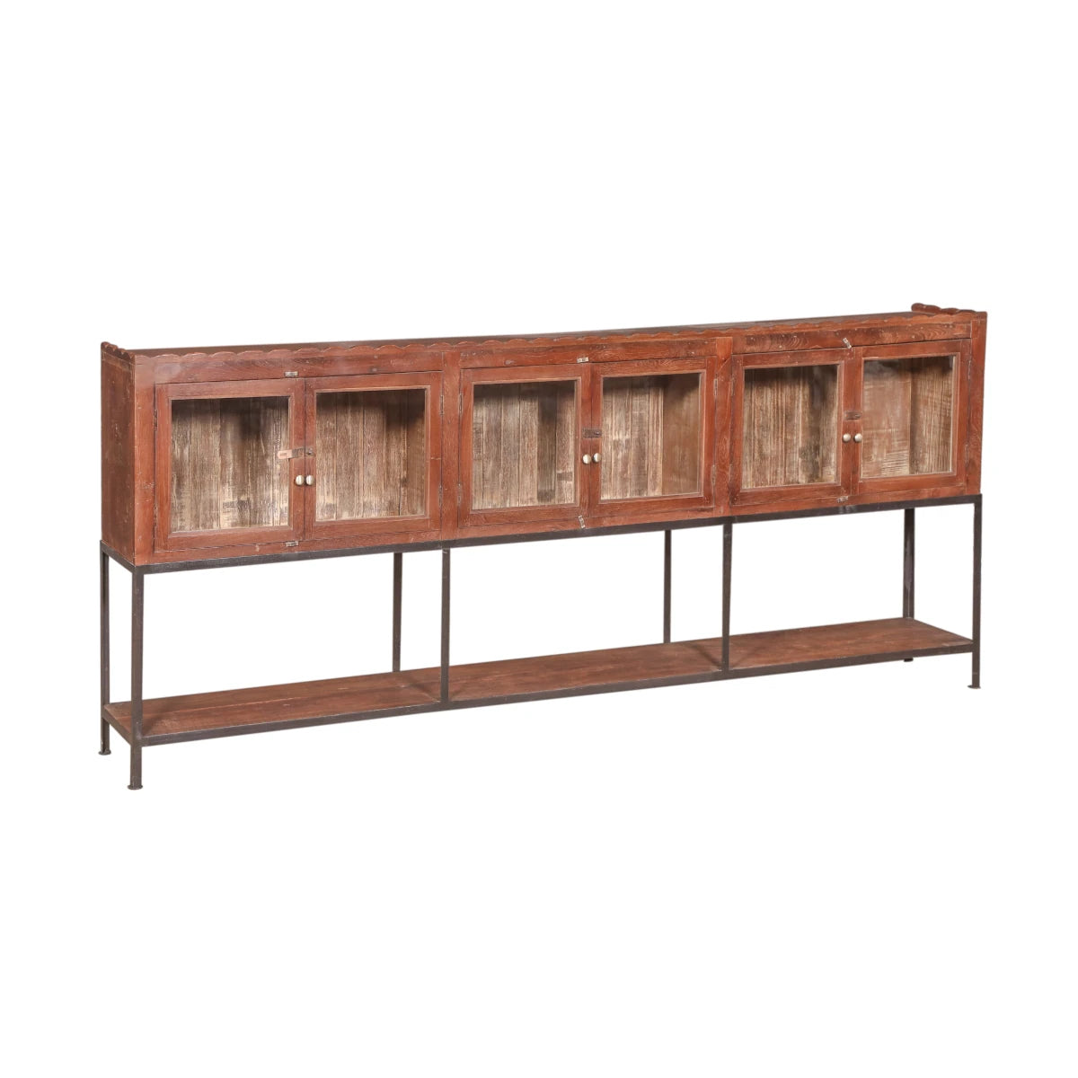 Wooden Cabinet with Glass-Style Two: Product View