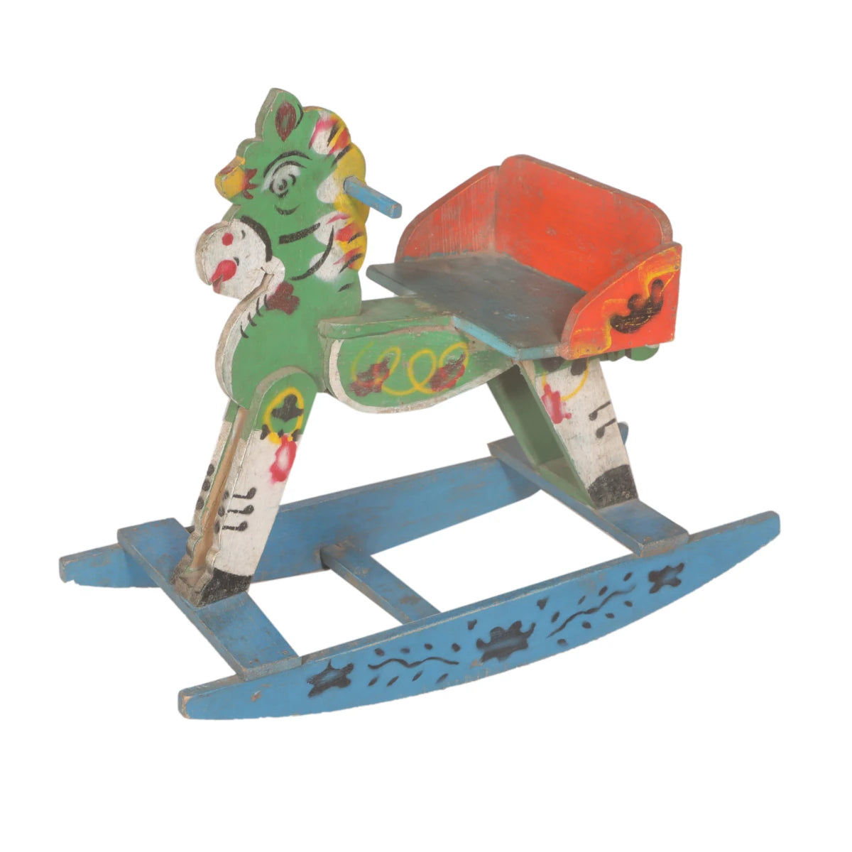 Vintage Rocking Horse Chair-Style Five: Product View