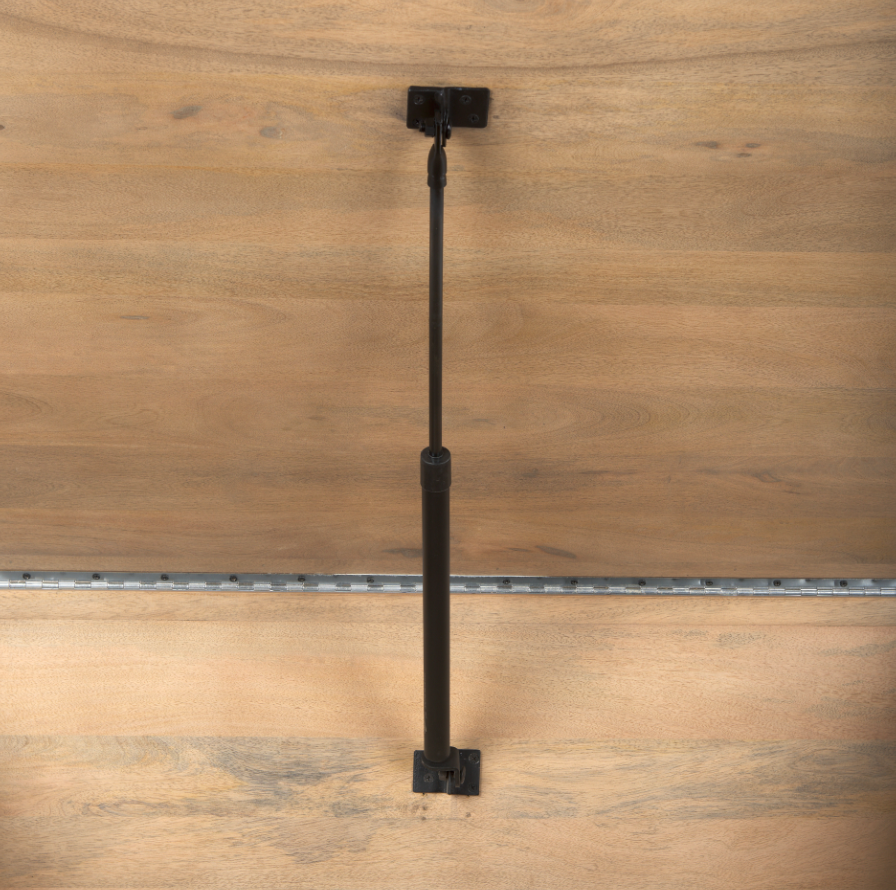 Wyatt Angular Coffee Table: Up-Close Hydraulic Lift View