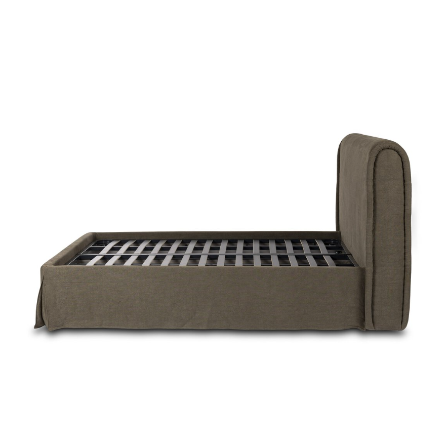 Amber Lewis X Four Hands Wyndham Queen Bed: 2nd Product Side View