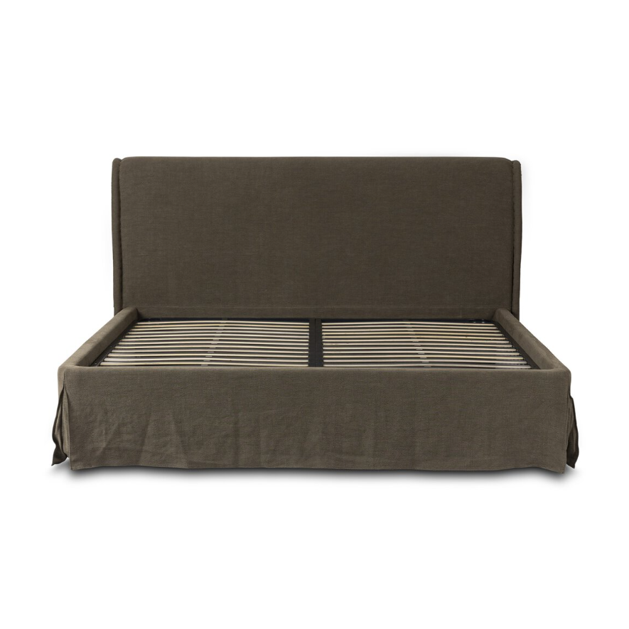 Amber Lewis X Four Hands Wyndham Queen Bed: Front Product View