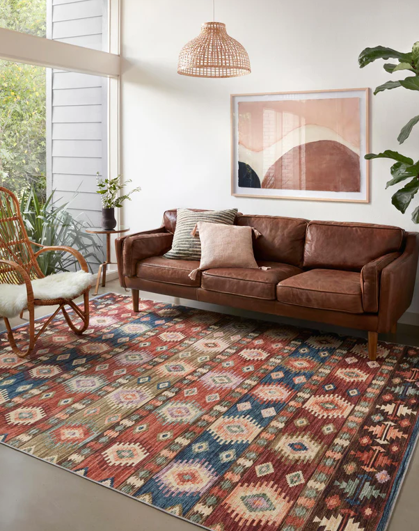 Zion Rug in Fiesta/Multi: Product Style View