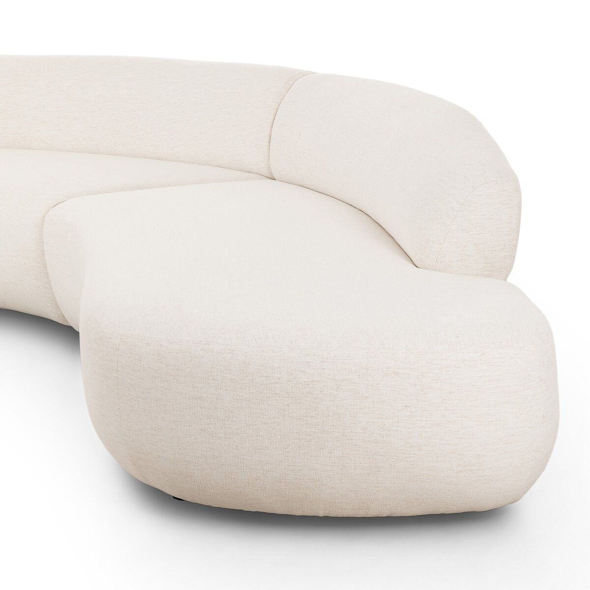 Belen Sectional - detail view of chaise