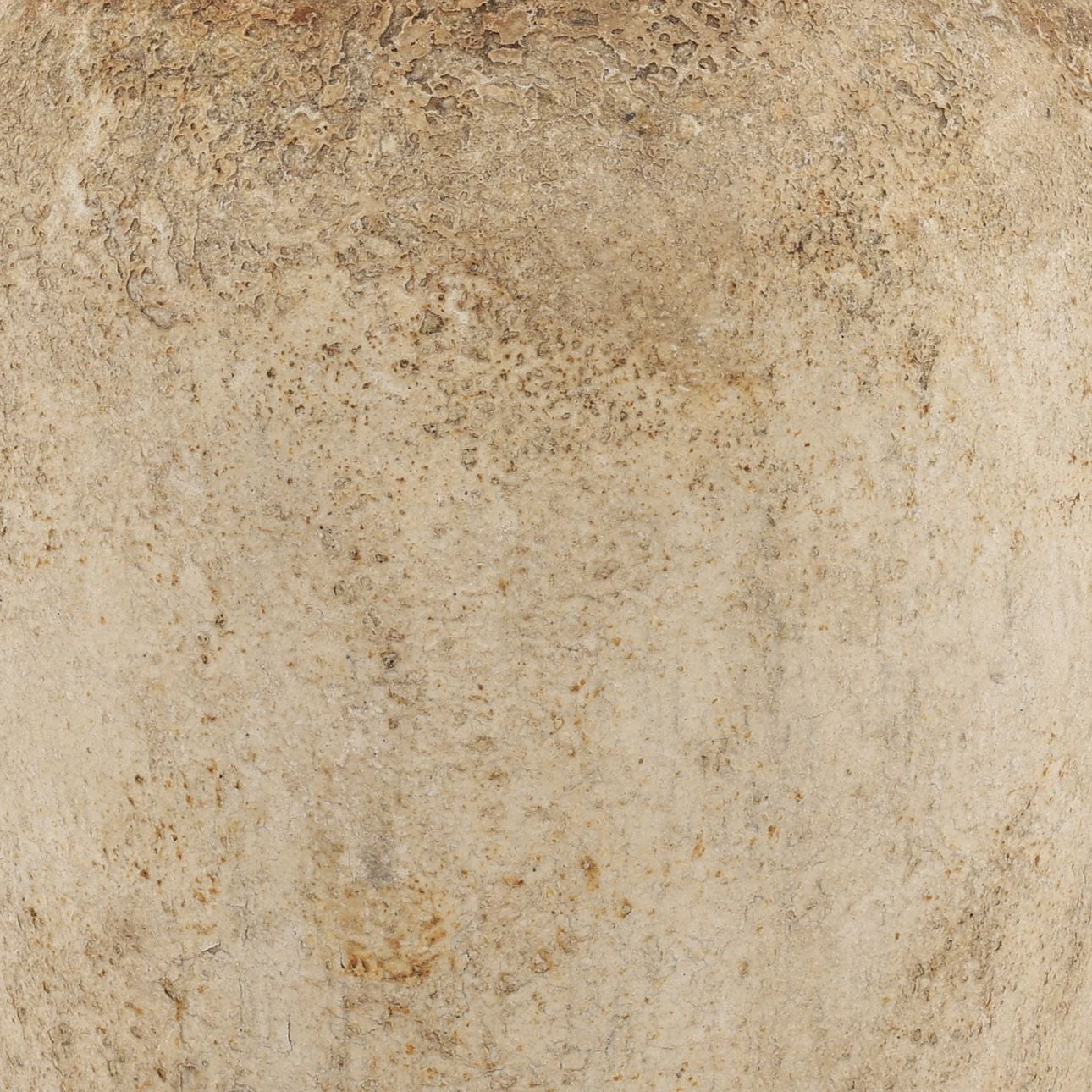 Caradoc Pot - detail view of terracotta finish
