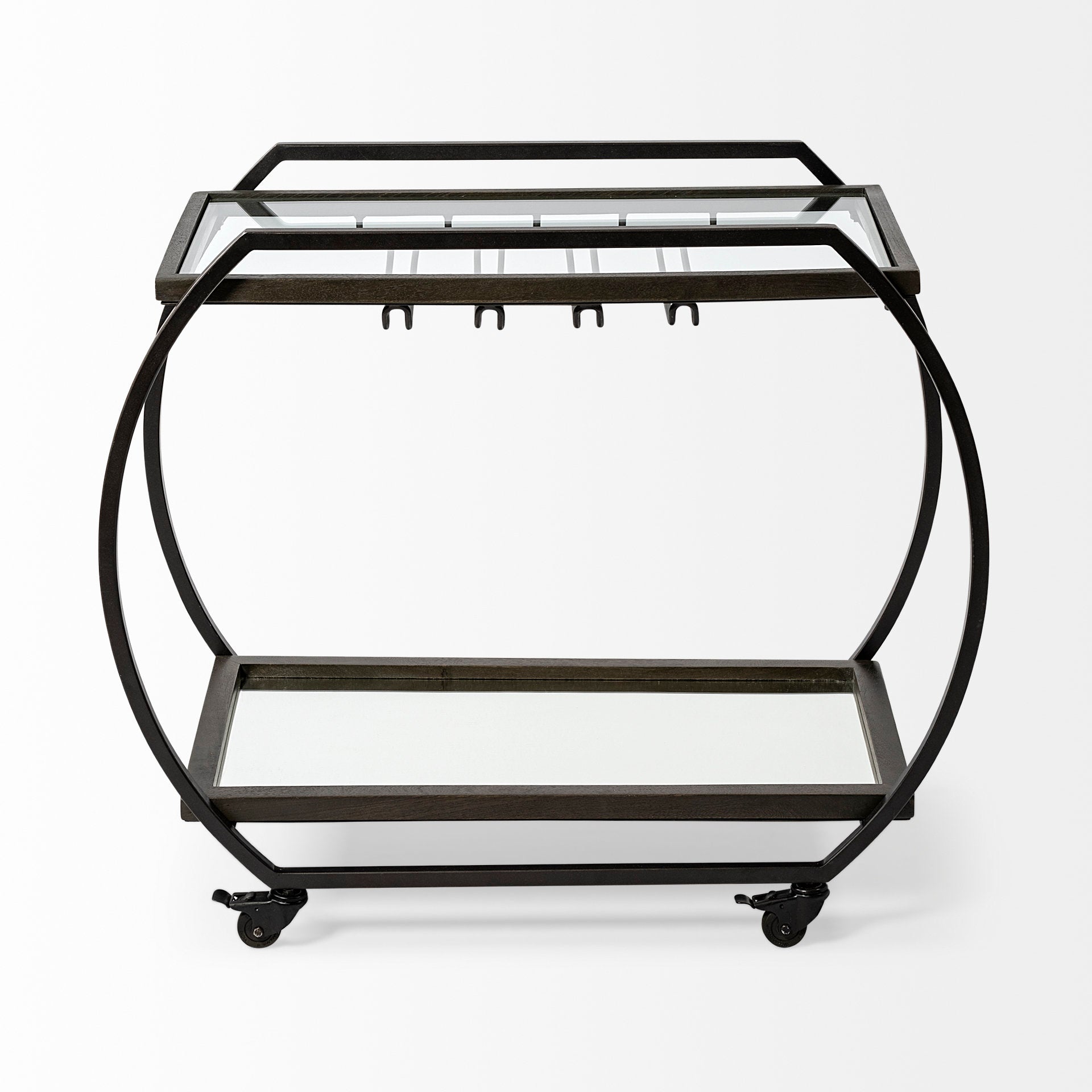 Chriselle Bar Cart - side view